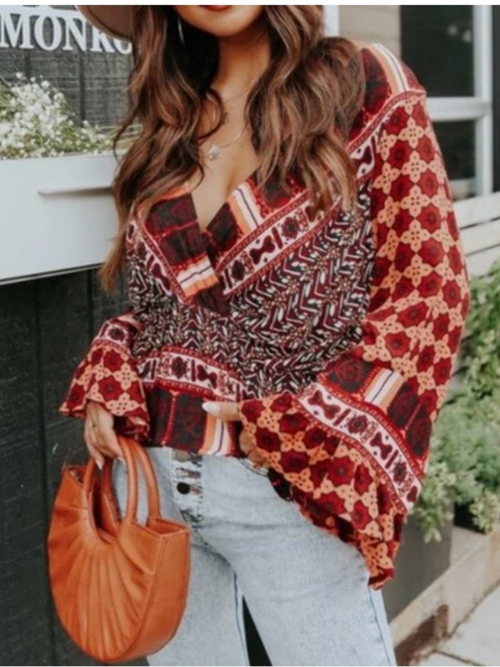 FREE PEOPLE Rosalie Wrap Top
